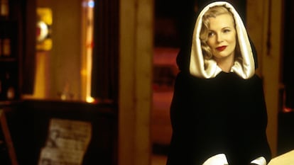 Kim Basinger en 'L.A. Confidential' (1997), la película que dio el Premio Oscar.