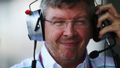 Ross Brawn, en el Gran Premio de Japón, celebrado en octubre.