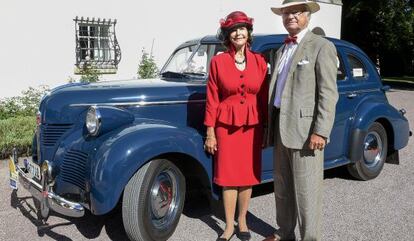 Carlos Gustavo y Silvia de Suecia. 