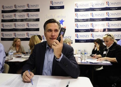 El candidato republicano Mitt Romney.