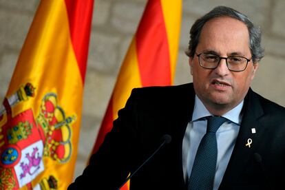 Quim. Torra, en una imagen de archivo.