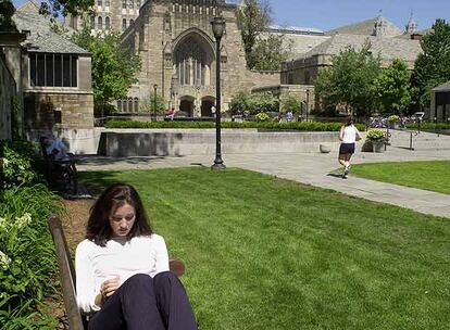 Campus de la Universidad de Yale, en New Haven (Connecticut), una de las más prestigiosas universidades norteamericanas.