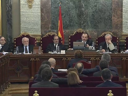 The Supreme Court trial against the Catalan leaders.