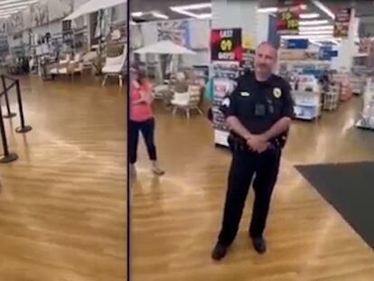 Fotogramas del incidente en Bed Bath & Beyond en Toledo, Ohio, el 16 de junio