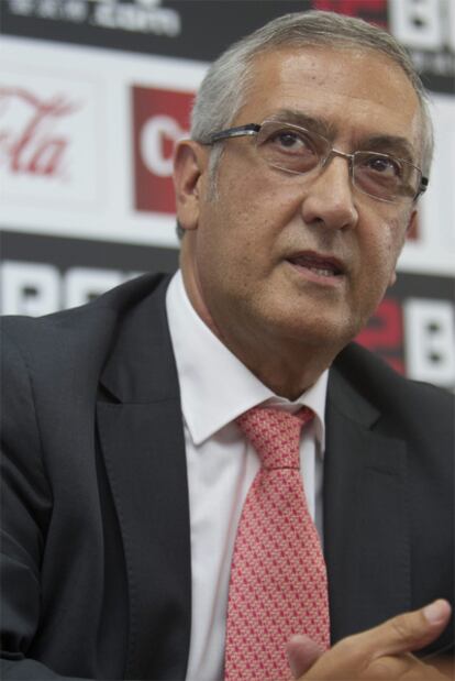 Gragorio Manzano, técnico del Sevilla.