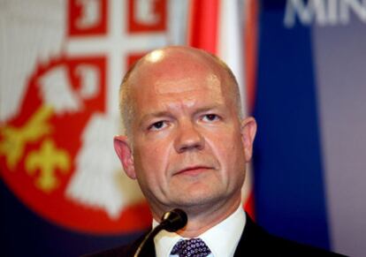 William Hague, ministro de Exteriores de Reino Unido