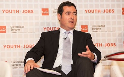 Antonio Garamendi, candidato a la presidencia de la CEOE.