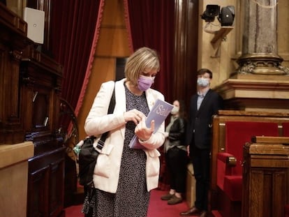 La consejera de Salud, Alba Vergès, en una imagen de archivo