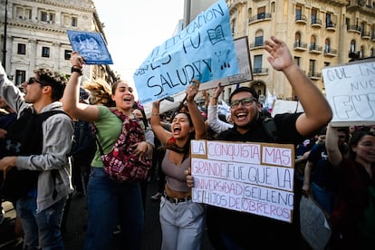 Los docentes universitarios están reclamando un presupuesto muy superior al que contempla el proyecto de Presupuesto 2025.