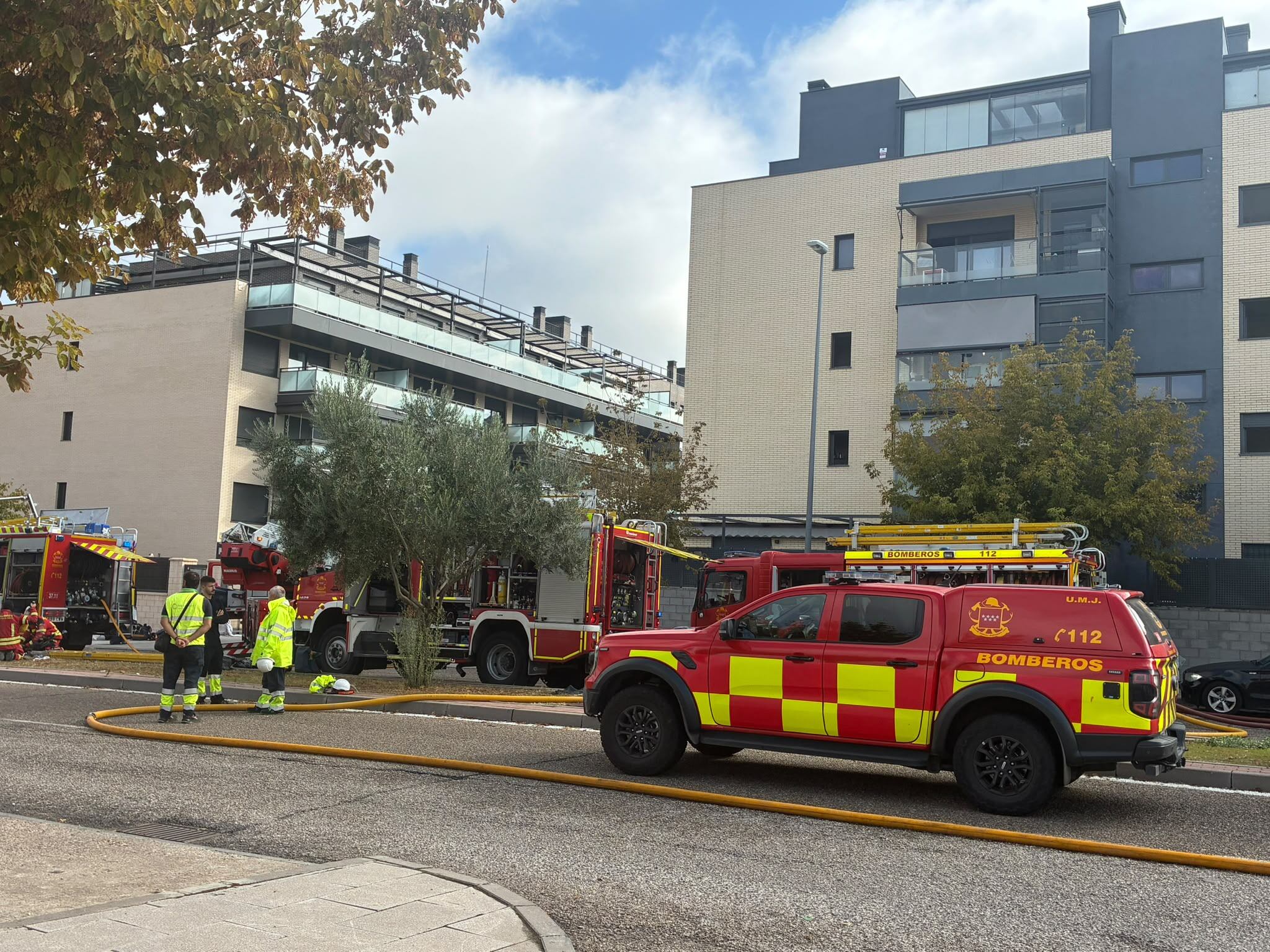 Explosión sin heridos en un piso del municipio madrileño de Valdemoro: “El edificio se ha agitado como una batidora”