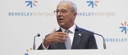 Paul Atherley, consejero delegado de Berkekely Energia. 