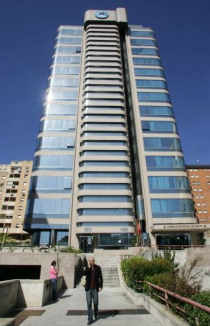 The headquarters of the Madrid provincial court.