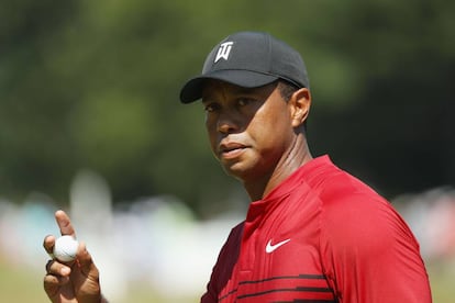 Tiger Woods, en el pasado Dell Technologies Championship.