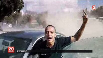 Fotograma de Mohamed Merah, responsable de las muertes de Toulouse y Montauban.