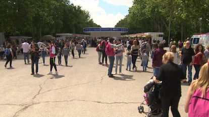 Madrid celebra la edición 77 de la Feria del Libro en el parque de El Retiro.