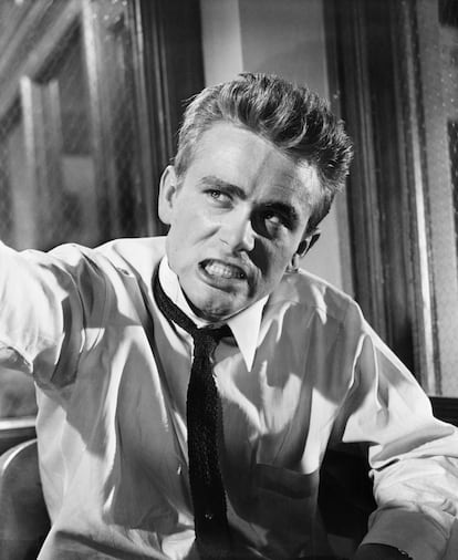 James Dean en 'Rebelde sin causa'.