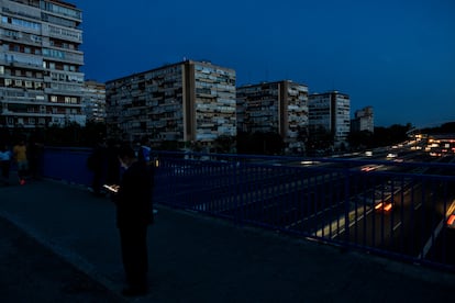 Apagón en Madrid el 28 de abril.