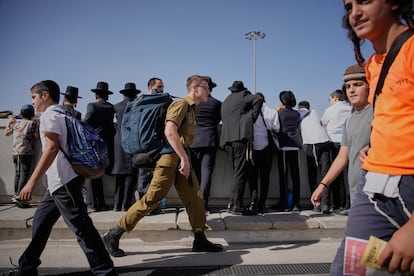 Concentración ultraortodoxos Jerusalén