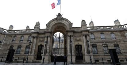 El Palacio del El&iacute;seo, residencia del presidente de Francia, el s&aacute;bado.