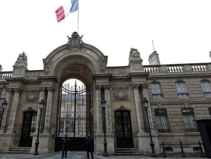 El Palacio del El&iacute;seo, residencia del presidente de Francia, el s&aacute;bado.