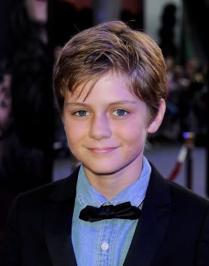 Ty Simpkins en el estreno de "Insiduos, capítulo 2" el pasado 10 de septiembre.