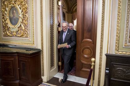 El líder de la minoría demócrata del Senado, Chuck Schumer. Bill Clark