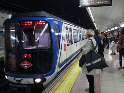 Parada del Metro de Madrid