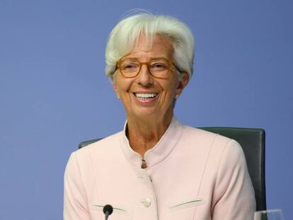 Christine Lagarde, presidenta del BCE.