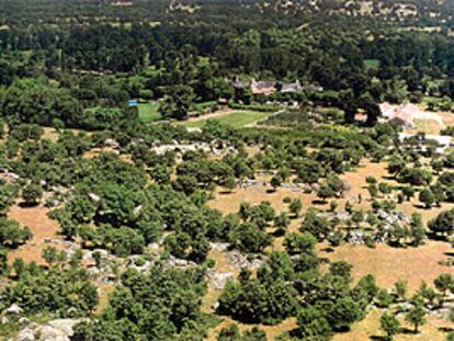 Vista panorámica de la finca La Granjilla.