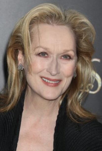 La estrella de Hollywood Meryl Streep.