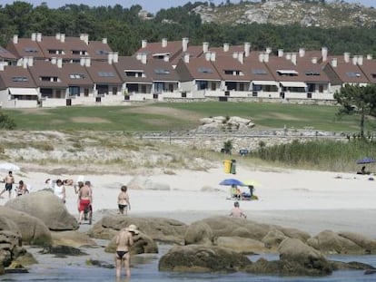 Urbanización de Os Raeiros, en San Vicente do Mar