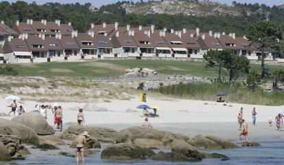 Urbanización de Os Raeiros, en San Vicente do Mar