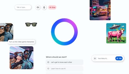 Imagen de la aplicación Meta AI