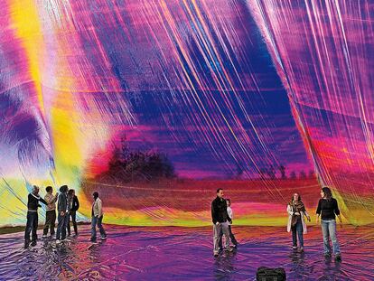 'Air show', de Tomás Saraceno (Argentina, 1973)