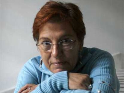 Maribel B., en su consulta.