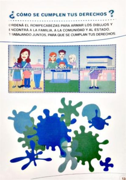 Imagen distribuida por el Ministerio de Desarrollo Social sobre Cristina Fernández.
