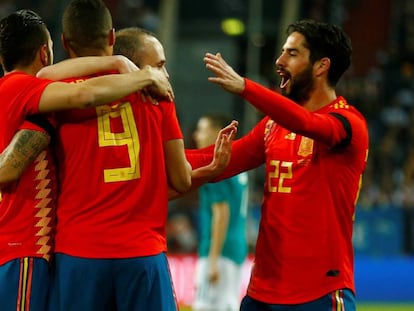 España se enfrenta a Suiza en el partido amistoso previo al Mundial de Rusia 2018