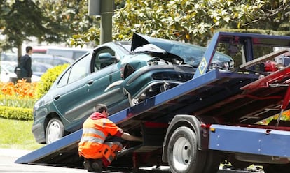 Las colisiones traseras son las m&aacute;s frecuentes entre los conductores de coches de renting.