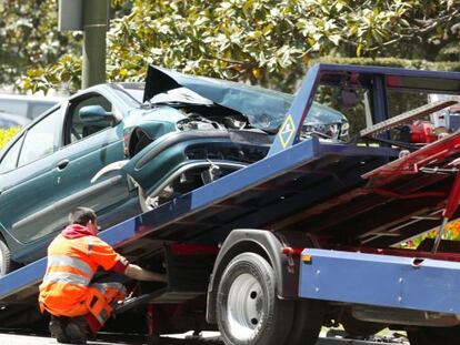 Las colisiones traseras son las m&aacute;s frecuentes entre los conductores de coches de renting.