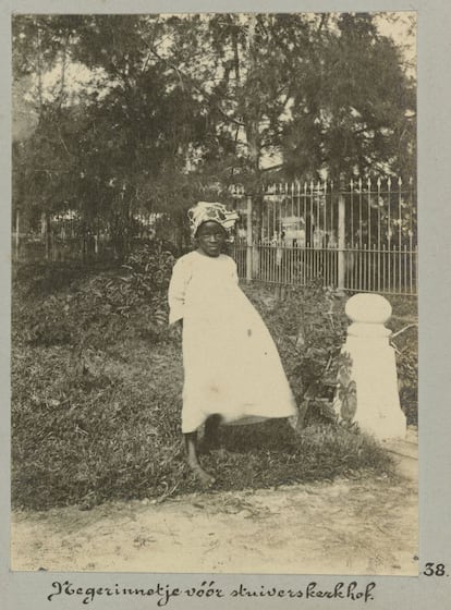 'Negrita frente al cementerio de los pobres', o 'Negra, negrita', ahora titulada 'Chica del Surinam frente al cementerio de los pobres'.