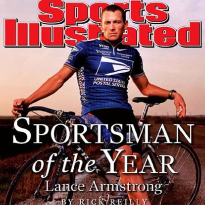 Portada dedicada a Armstrong en 2002.