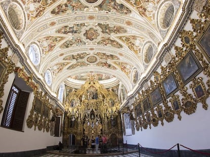 La capilla dom&eacute;stica de San Luis de los Franceses.