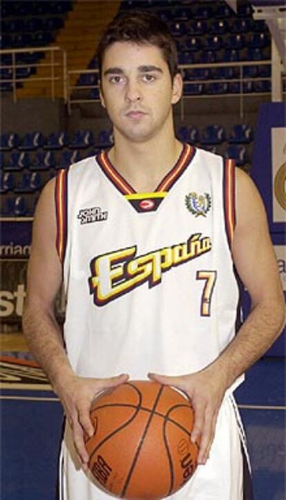 Imagen de archivo, del base-escolta espa?ol, Juan Carlos Navarro.