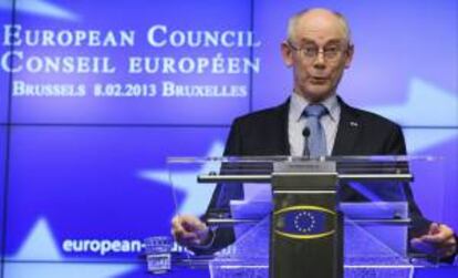 El presidente del Consejo Europeo, Herman Van Rompuy. EFE/Archivo