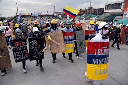 Protestas de 2021 en Bogotá, Colombia