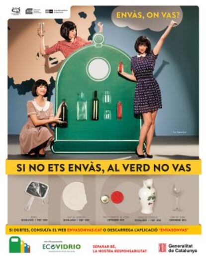 Cartel de la campaña 'Envàs on vas'