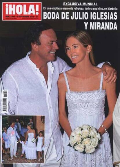 Portada de la revista <i>Hola</i> del 30 de septiembre.