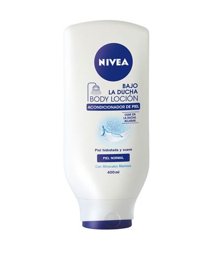 Si lo que queremos es empezar a hidratar desde la ducha, Nivea nos propone este gel que deja piel suave y preparada para ser lucida. (c.p.v.)