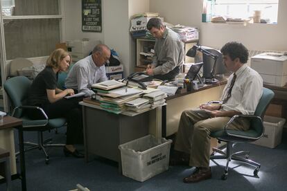 Una de las secuencias de ‘Spotlight’.
