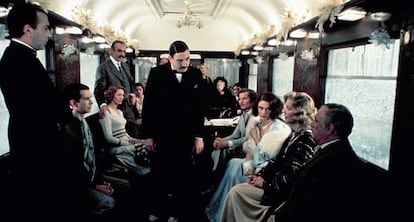 H&eacute;rcules Poirot (encarnado aqu&iacute; por Albert Finney), en &#039;Asesinato en el Orient Express&#039;.